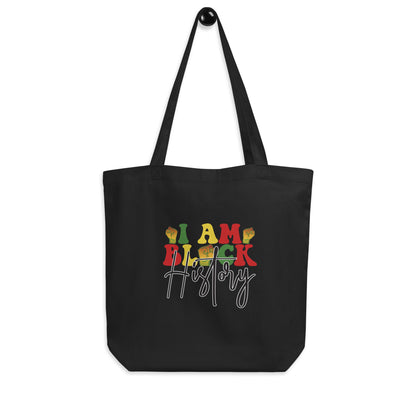 "I AM" Black Culture Organic Tote