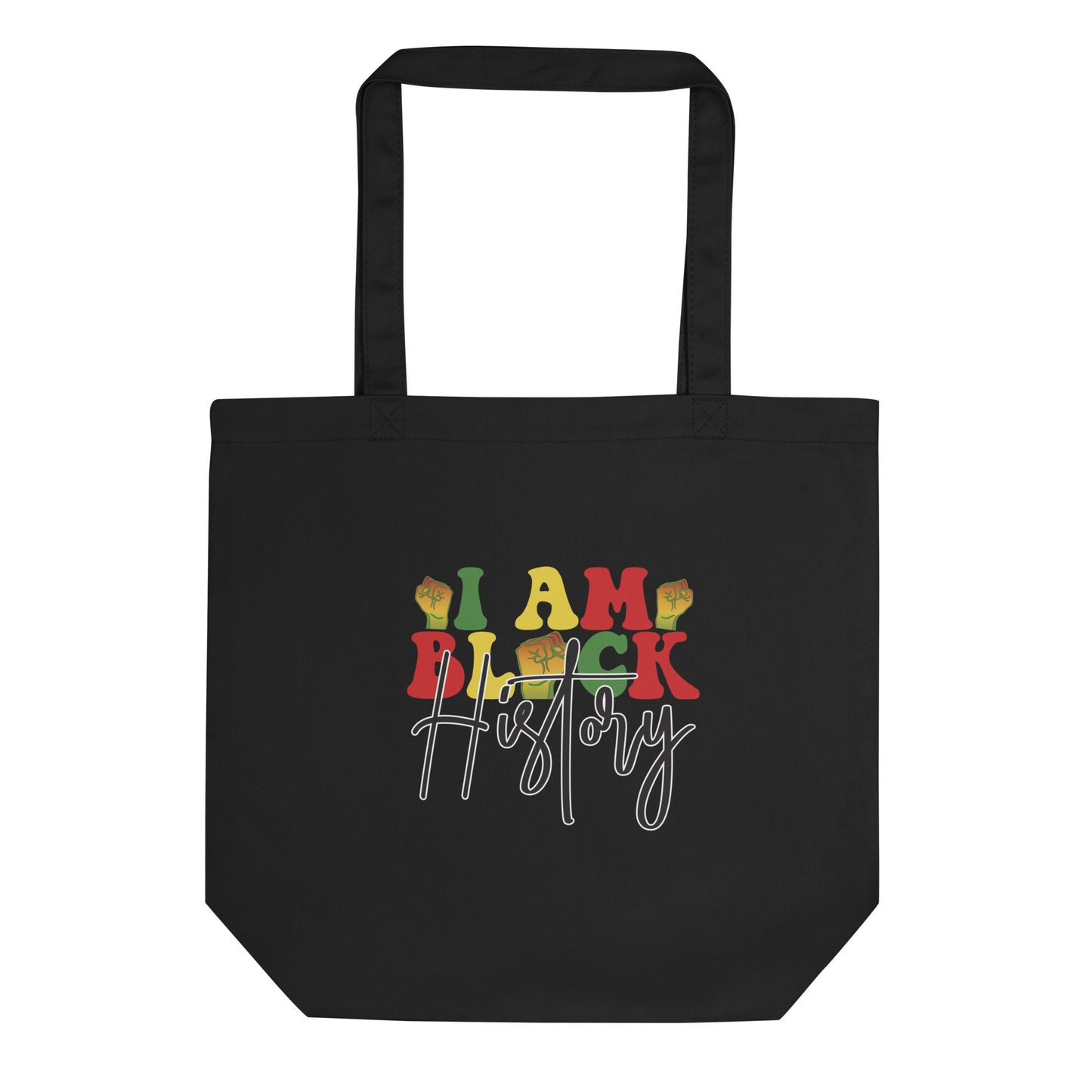 "I AM" Black Culture Organic Tote