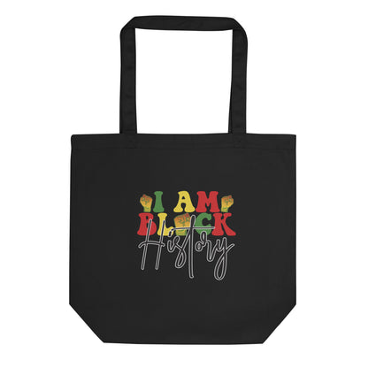 "I AM" Black Culture Organic Tote