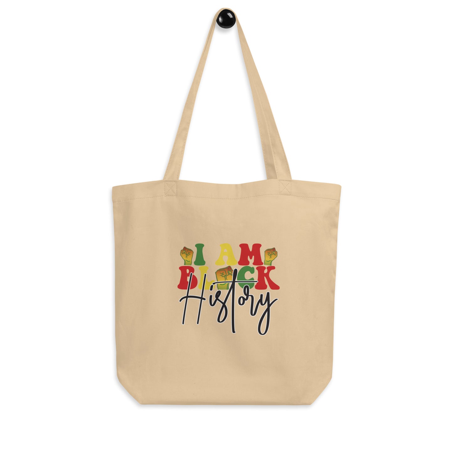 "I AM" Black Culture Organic Tote