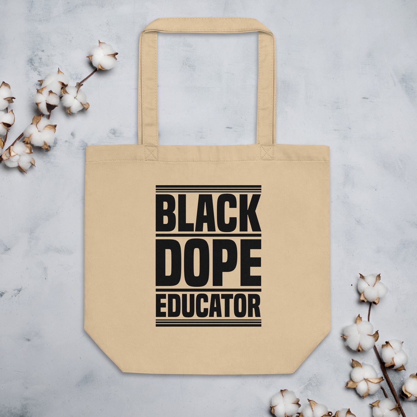 "BLACK DOPE" Eco Tote Bag