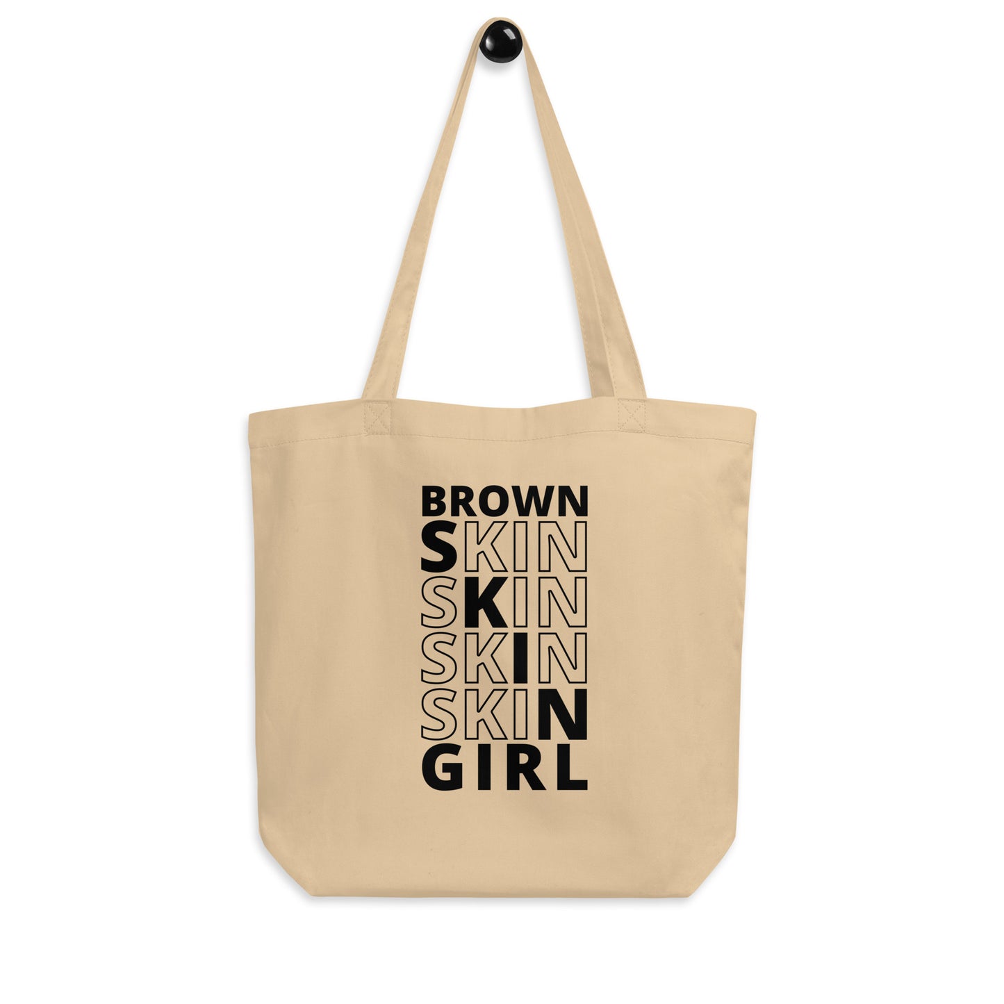 "BROWN SKIN GIRL" Eco Tote Bag