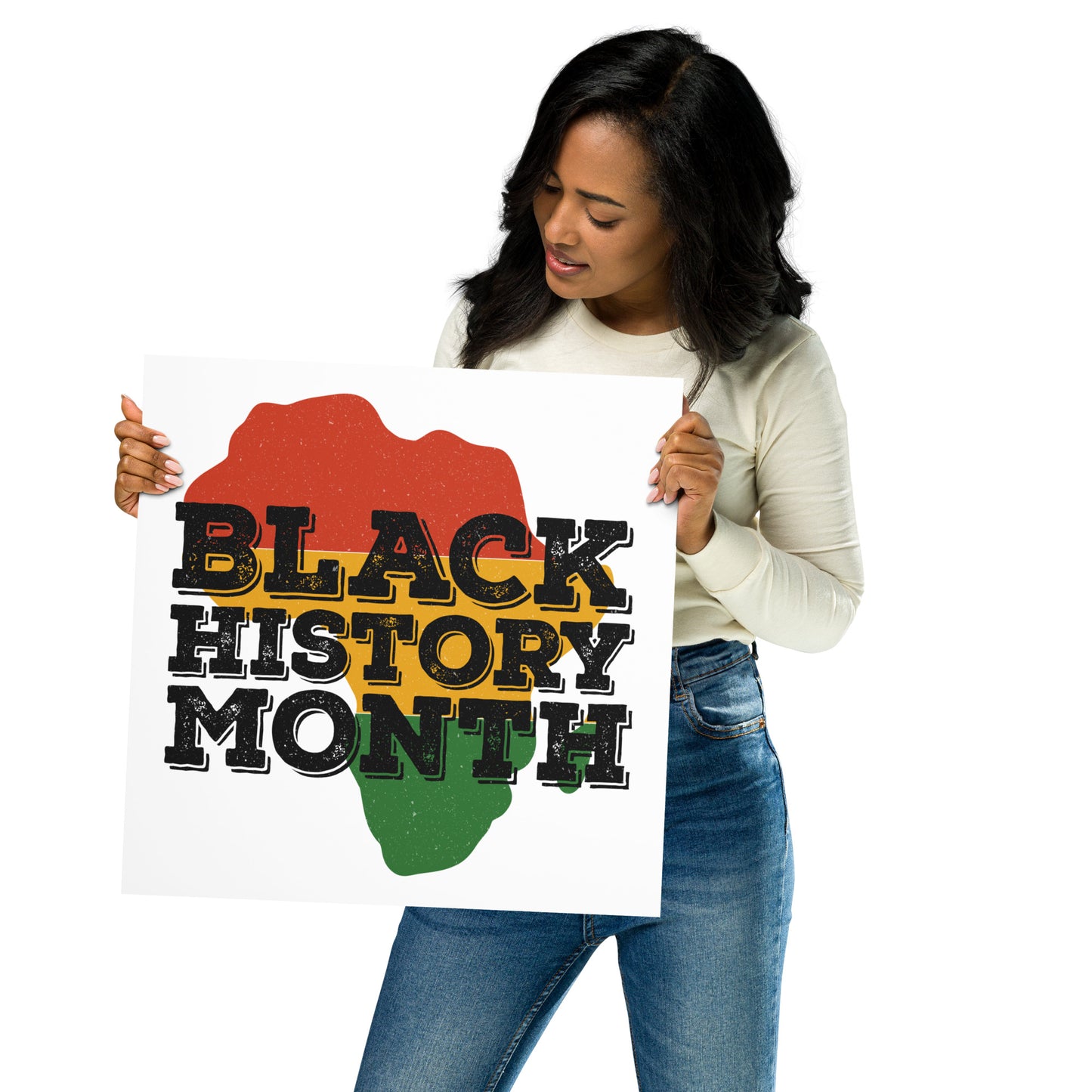 "BLACK HISTORY MONTH" Poster