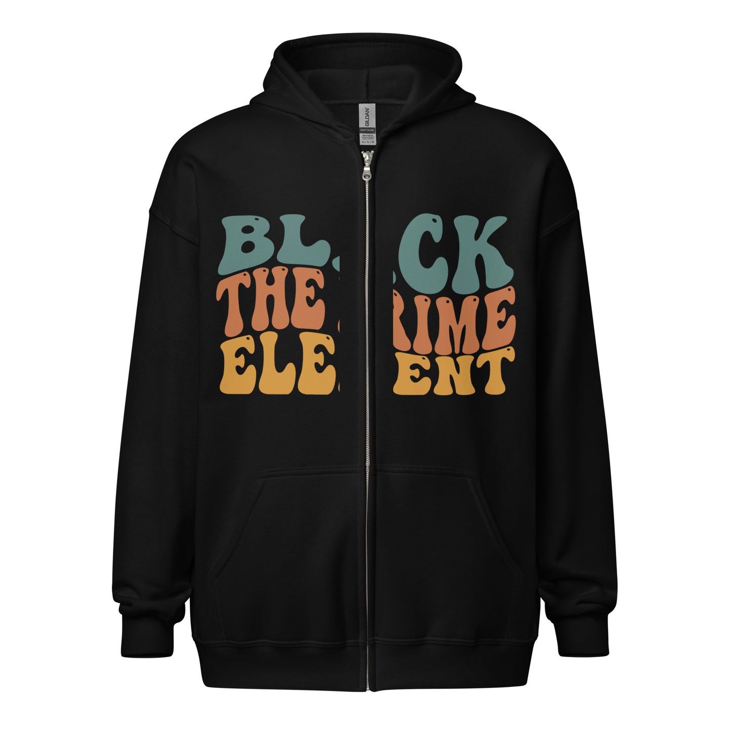 "THE PRIME ELEMENT" Unisex heavy blend zip hoodie