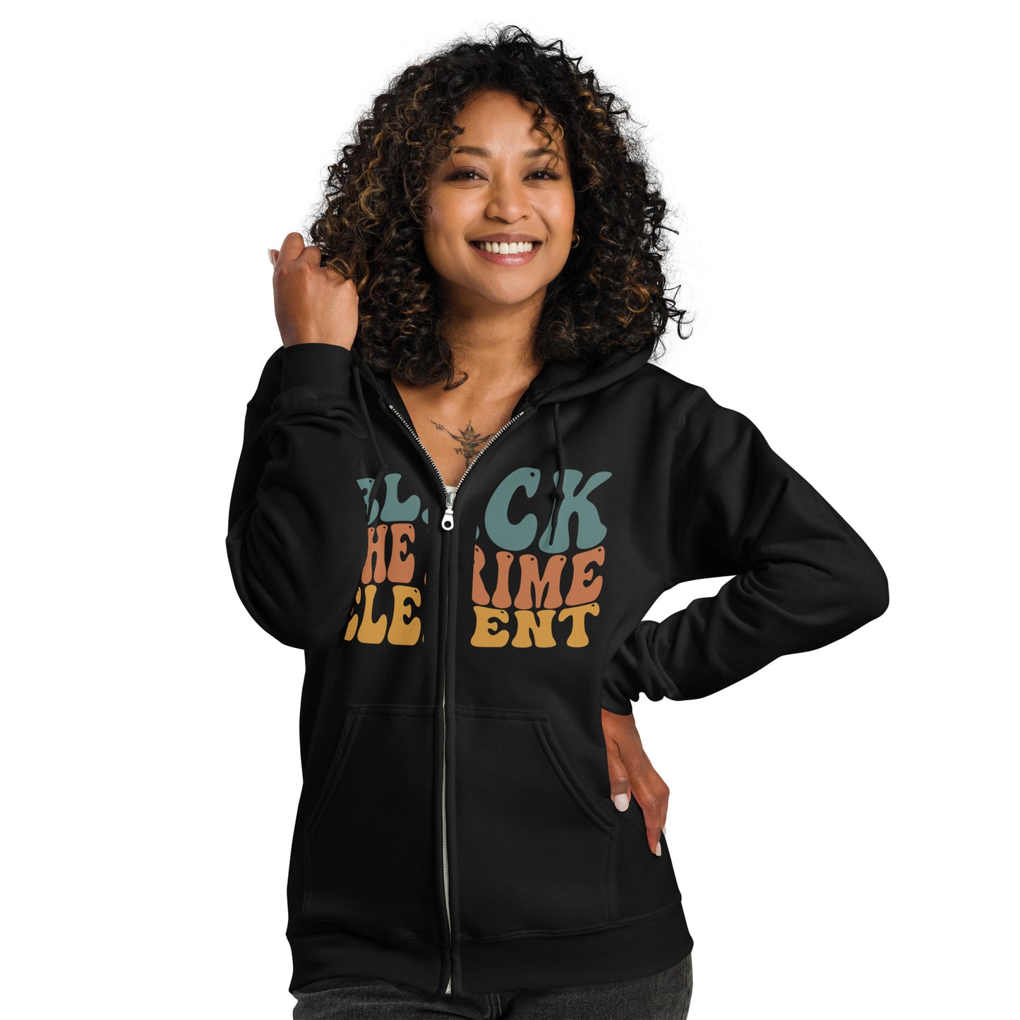 "THE PRIME ELEMENT" Unisex heavy blend zip hoodie