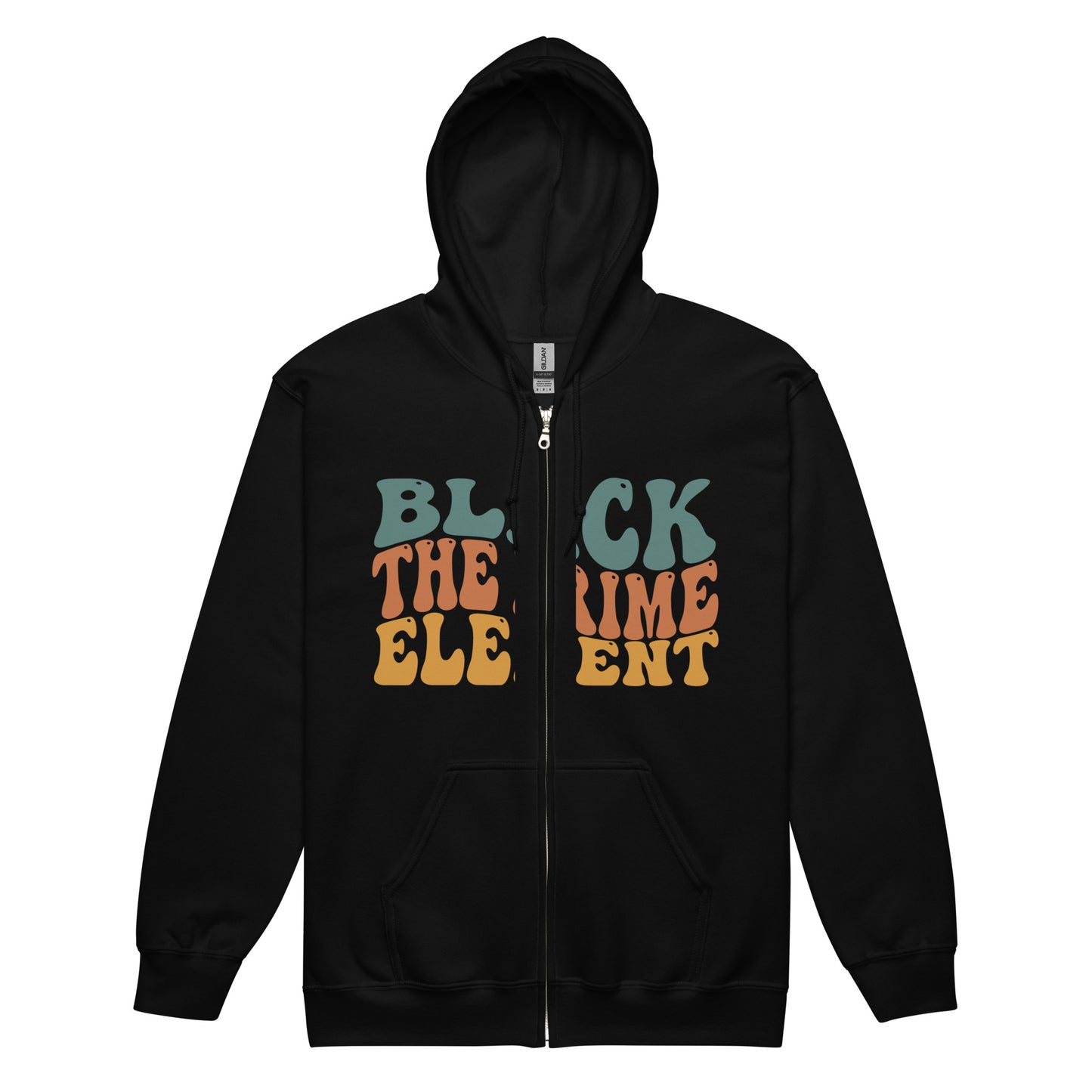 "THE PRIME ELEMENT" Unisex heavy blend zip hoodie