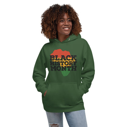 "BLACK HISTORY MONTH" Unisex Hoodie