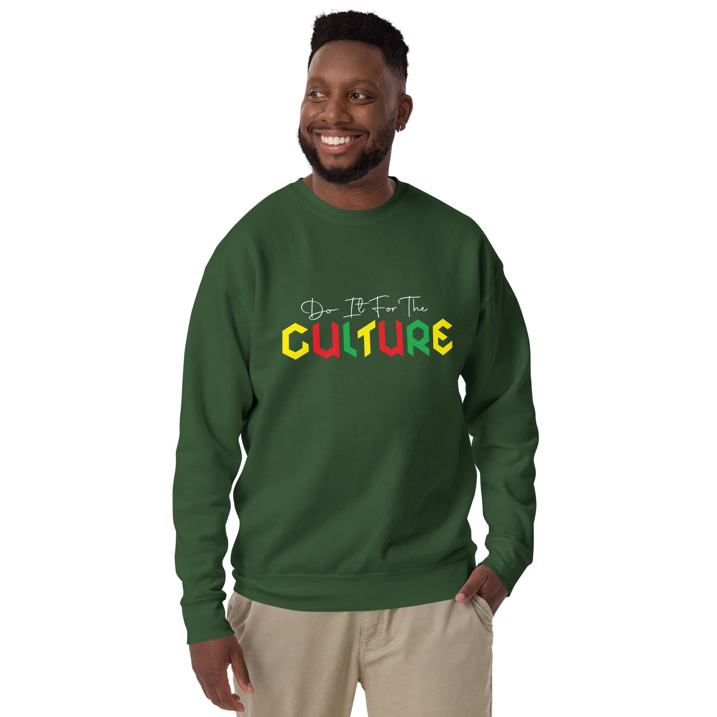 "DO IT FOR THE CULTURE" Unisex Premium Sweatshirt