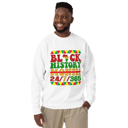 "24/7 365" Unisex Premium Sweatshirt