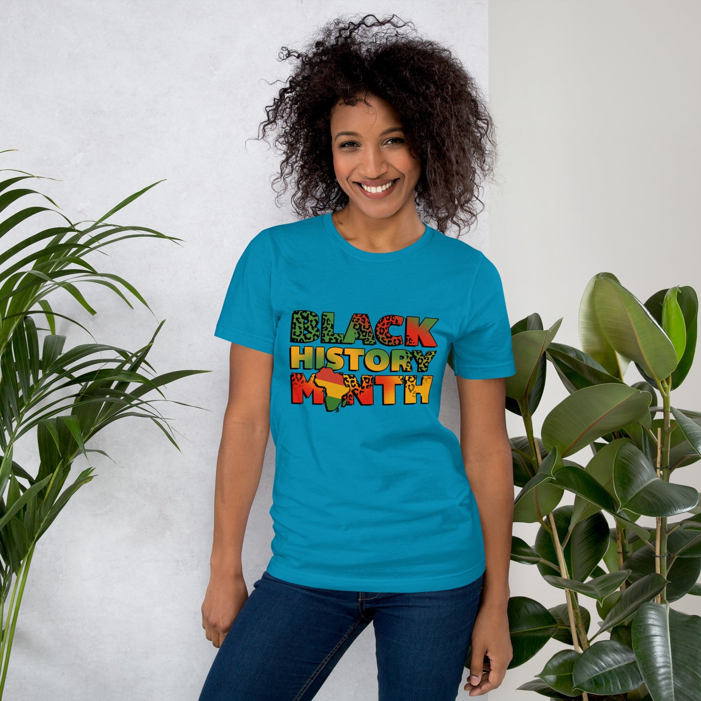 "BLACK HISTORY MONTH" Unisex t-shirt