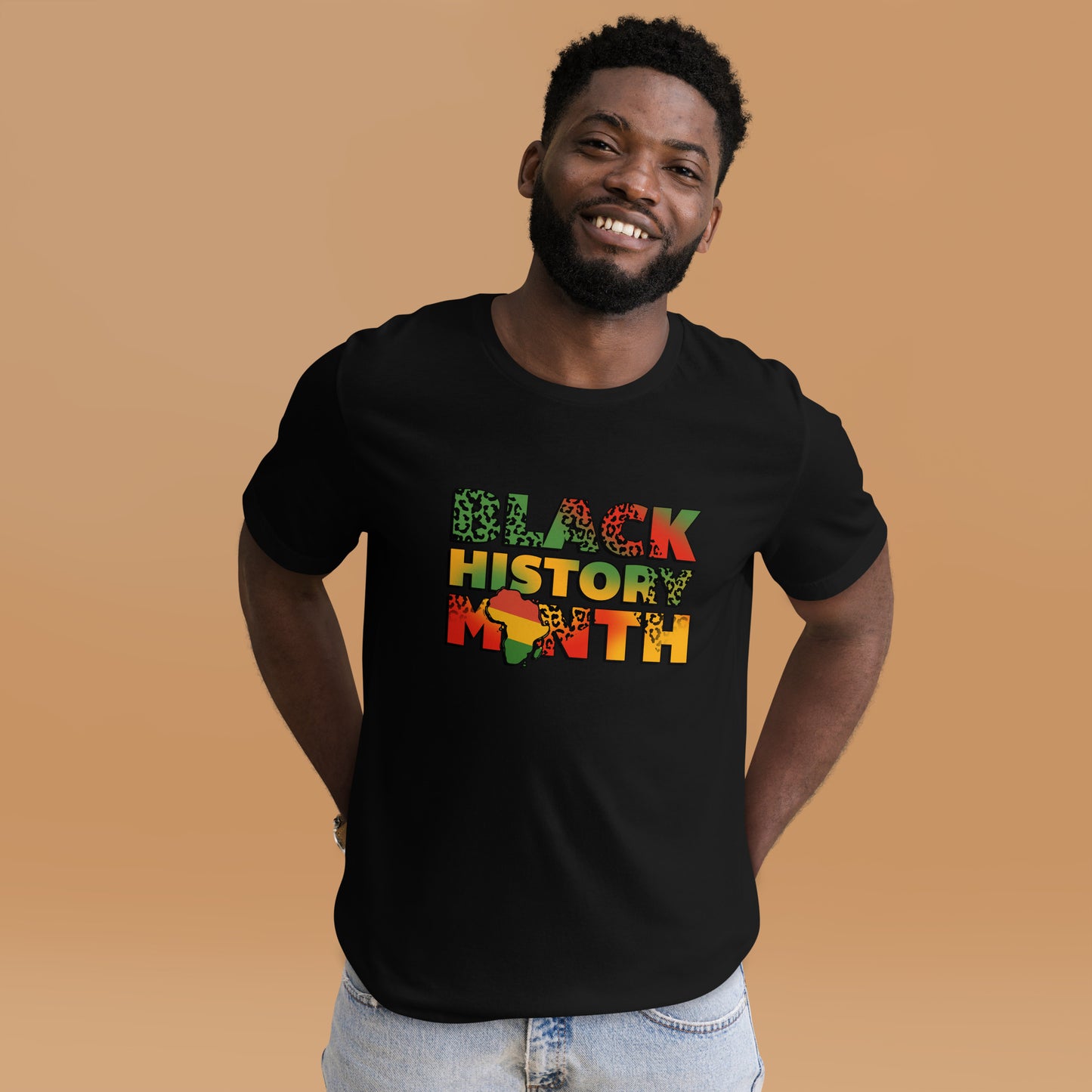 "BLACK HISTORY MONTH" Unisex t-shirt