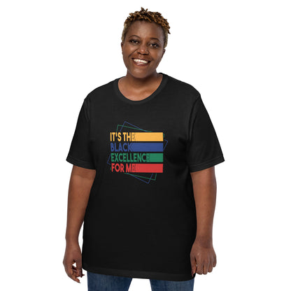 "BLACK EXCELLENCE" Unisex t-shirt