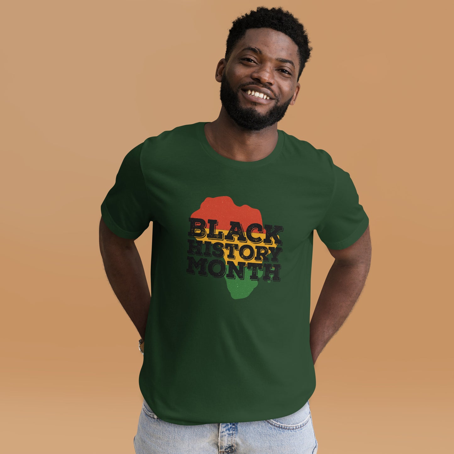 "BLACK HISTORY MONTH" Unisex t-shirt