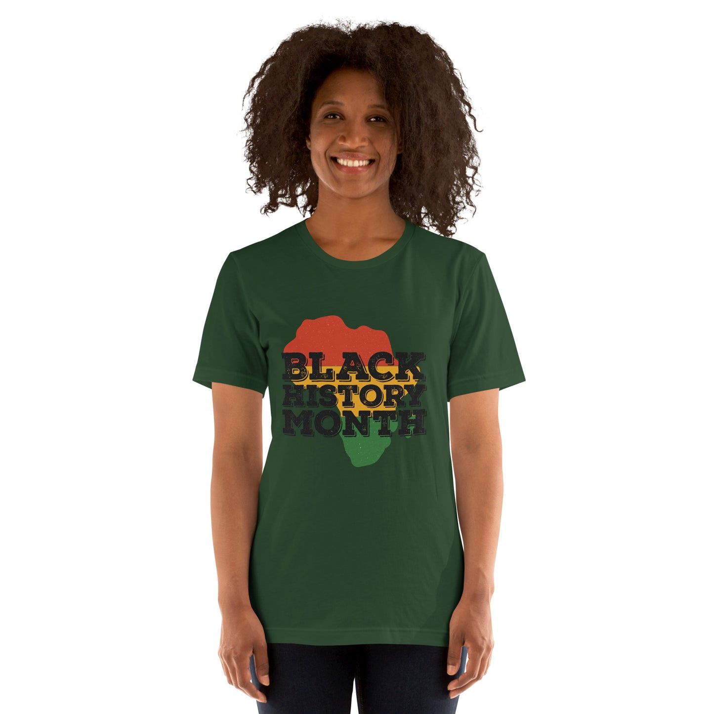 "BLACK HISTORY MONTH" Unisex t-shirt