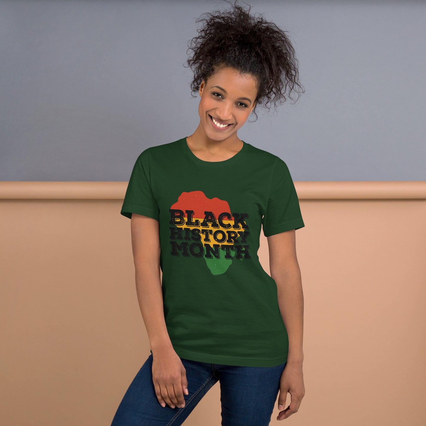 "BLACK HISTORY MONTH" Unisex t-shirt