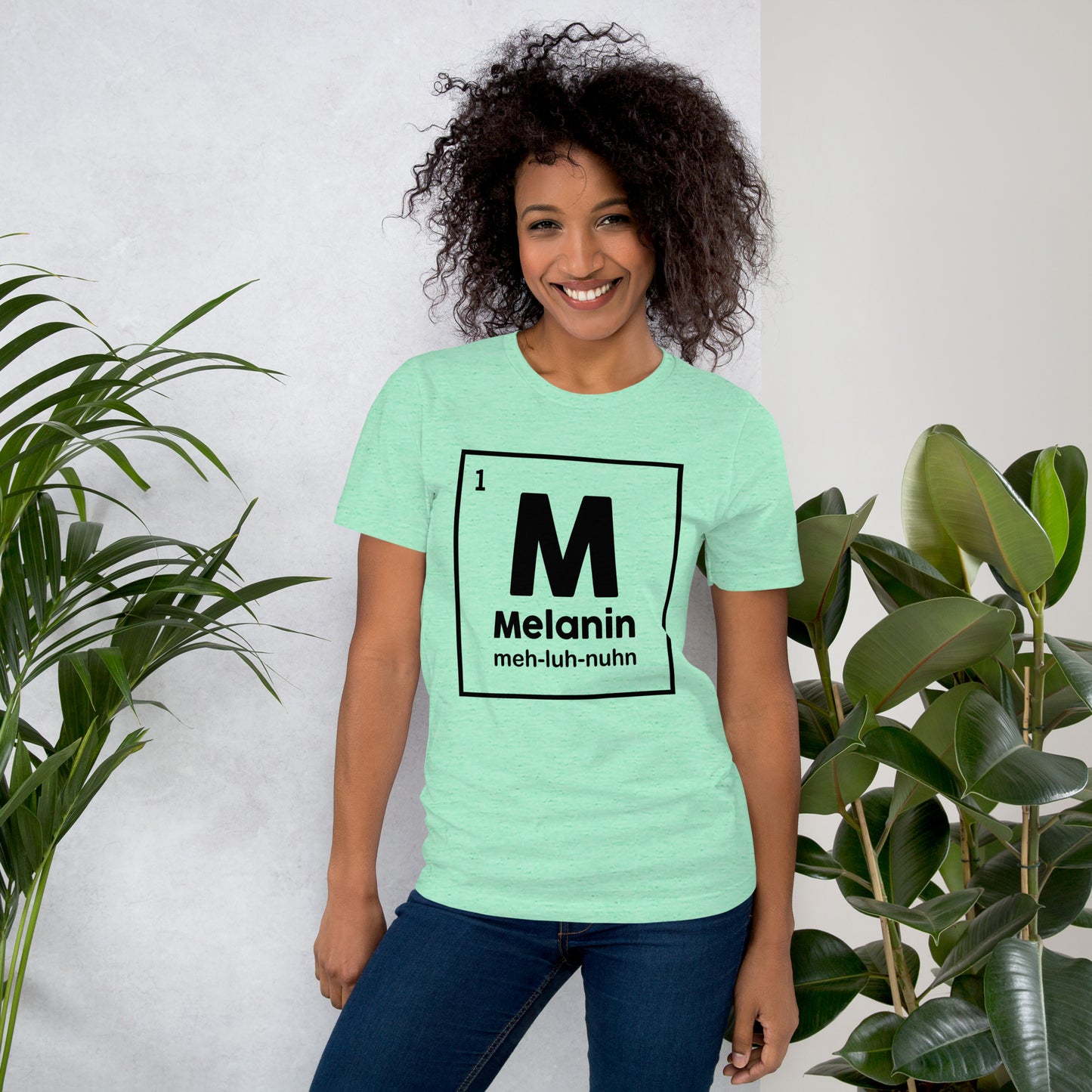 MELANIN Unisex t-shirt