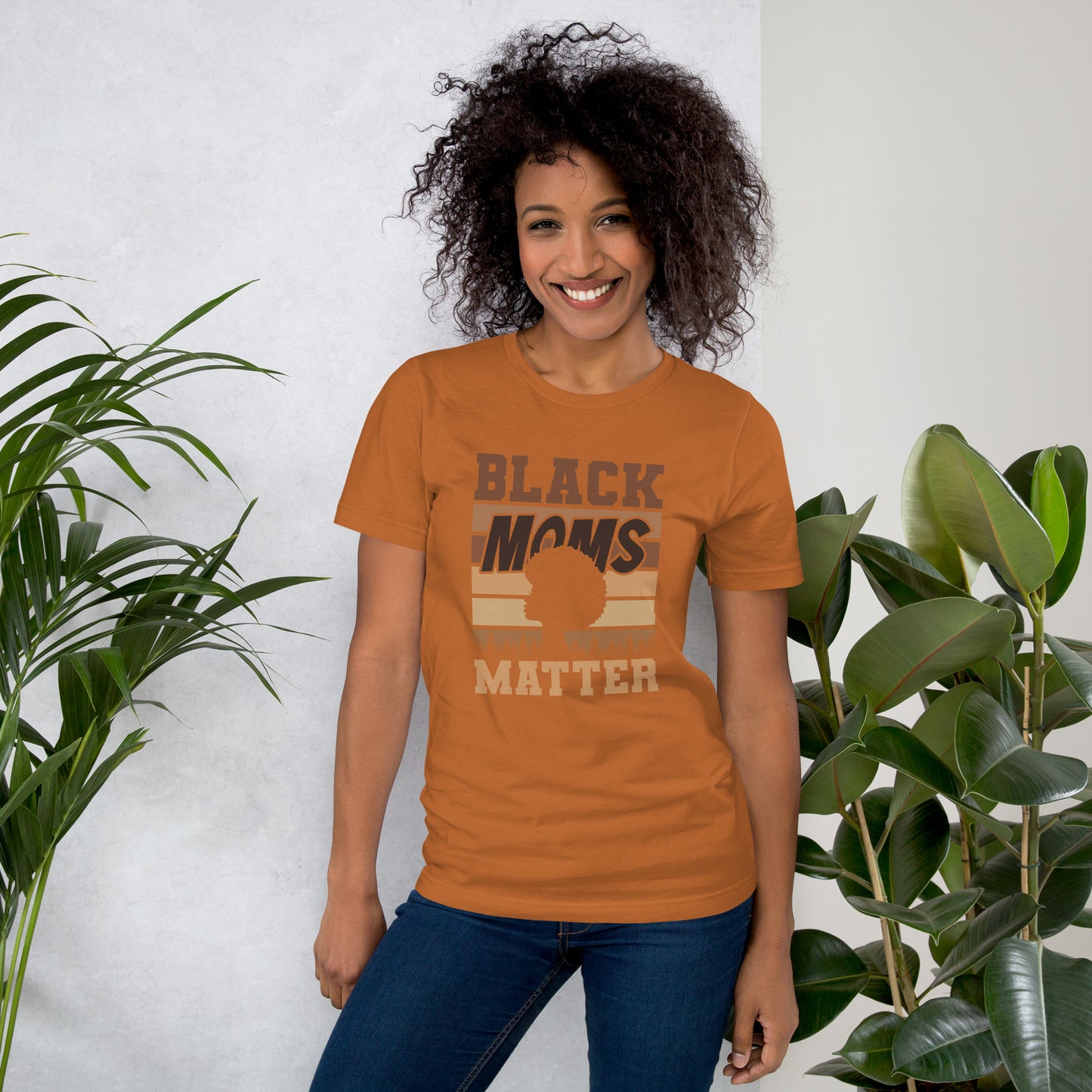 "BLACK MOMS MATTER" Unisex T-shirt