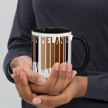 "MELANIN" Mug with Color Inside