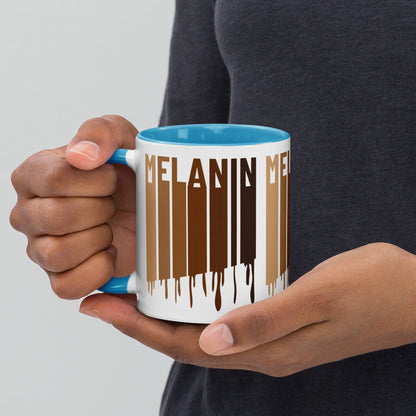 "MELANIN" Mug with Color Inside