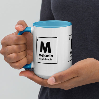 "MELANIN" Mug with Color Inside