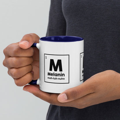 "MELANIN" Mug with Color Inside