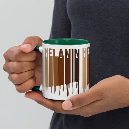 "MELANIN" Mug with Color Inside