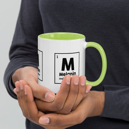 "MELANIN" Mug with Color Inside