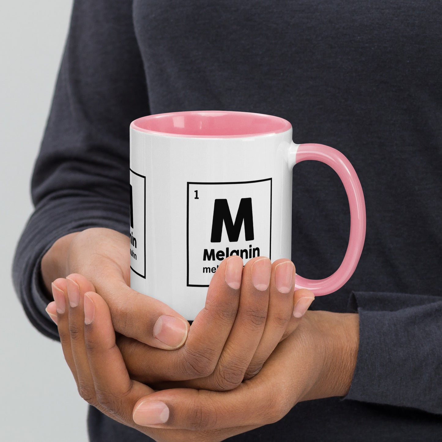 "MELANIN" Mug with Color Inside