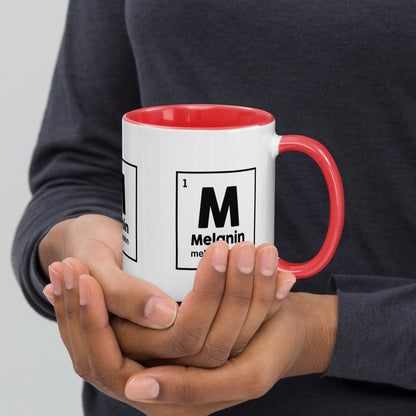 "MELANIN" Mug with Color Inside