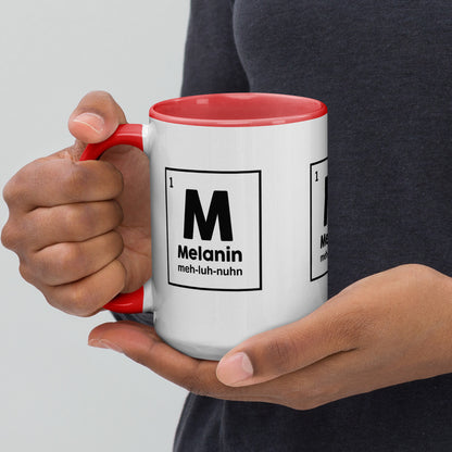 "MELANIN" Mug with Color Inside