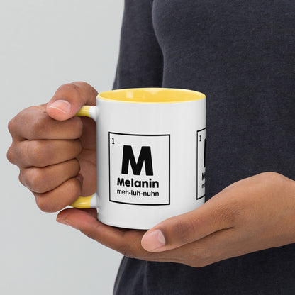 "MELANIN" Mug with Color Inside