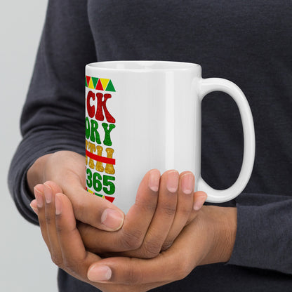 "24/7 365" White glossy mug