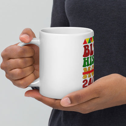 "24/7 365" White glossy mug