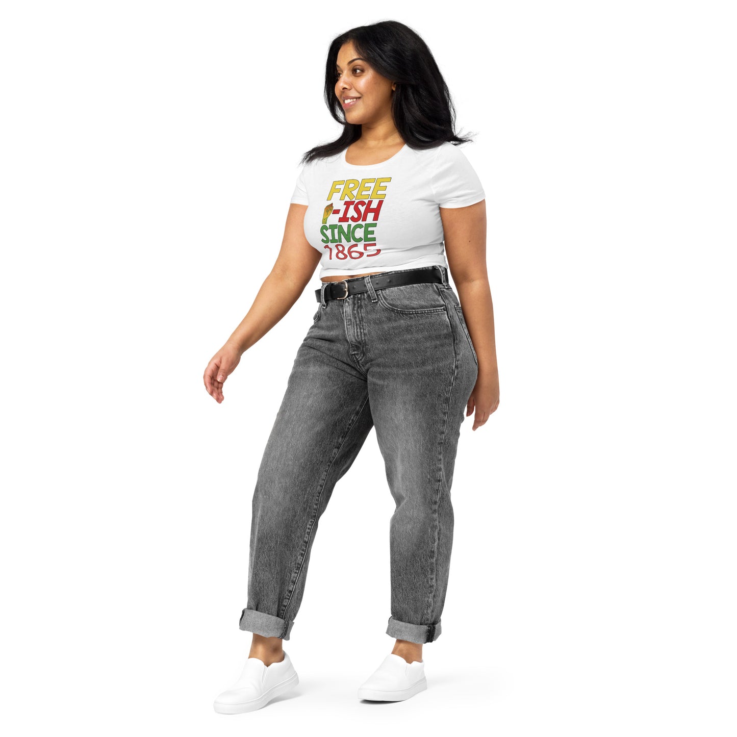 "FREE'ish" Women’s Crop Tee