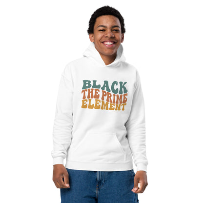 "THE PRIME ELEMENT" Youth Heavy Blend Hoodie