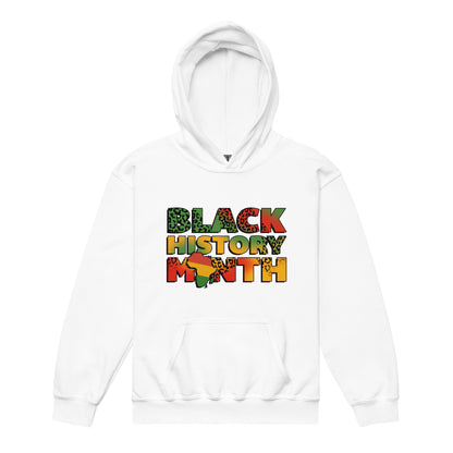 "BLACK HISTORY MONTH" Youth Heavy Blend Hoodie